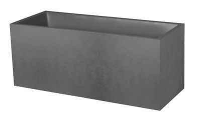 Jardinière Basalt L99,5 x l39 x H43 cm décor béton EDA