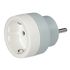 Adaptateur prise allemande vers Europe avec terre - LEGRAND