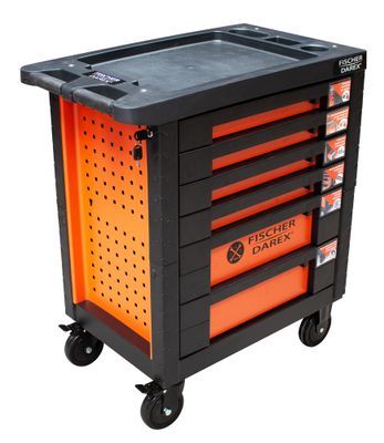 Servante équipée de 130 outils FISCHER DAREX