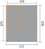 Carport -  607 - 316 x 115 cm - remise intégrée 6,50 m² Livraison gratuite domicile WEKA