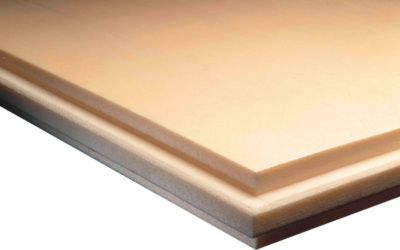 Panneau de polystyrène extrudé rainuré bouveté - Épaisseur 40 mm - l.0,60 x L.1.25 m URSA