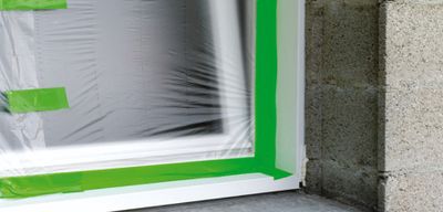 Ruban adhésif de bâtiment vert multi-usage 33 m x 50 mm - BARNIER