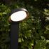 Borne extérieur LED 65cm Polo anthracite IP54 1100 lumens blanc chaud - COREP