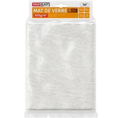 Mat de verre en poudre  300 g/m² SOLOPLAST
