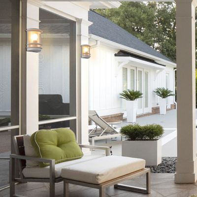 Applique extérieur E27 Cagliari blanc IP44 20W - COREP