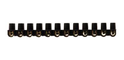 Barrette de connexion 4 mm² noire
