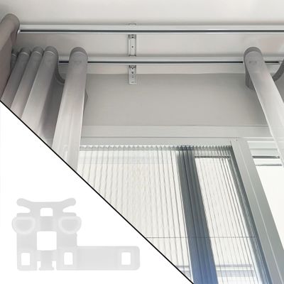 Conducteur standard en métal pour rail 24 x 16 mm Finition Blanc par 2 - MOBOIS