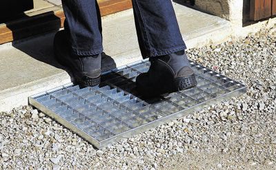 Grille métallique épaisseur 26 mm 40 x 60 cm ID PRO