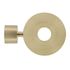 Embout déco disque à visser en métal diam 28 mm Finition doré mat - MOBOIS