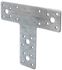 Platine d'assemblage en T galvanisé 160 x 98 x 45 mm