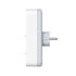 Multiprise murale 2 prises ou biplite avec prises USB A et C blanc - QUARX