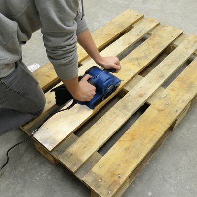 Ponceuse à bande 800 W - TECNUM