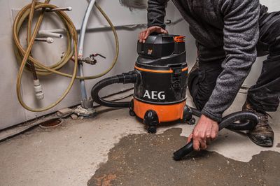 Aspirateur eau et poussières sans fil sans batterie 18 V BWD18-0 - AEG