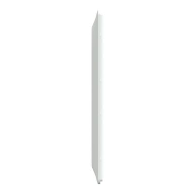 Plaque de finition 2 postes verticale blanc - Ovalis SCHNEIDER ELECTRIC