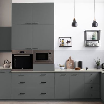 Peinture de rénovation pour cuisine ardoise finition satinée 0,75L - V33