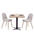 Pied de table central croix 71 cm MOTTEZ