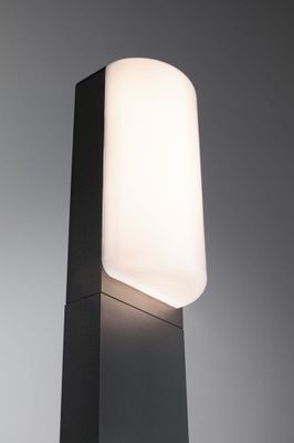 Borne d'éclairage extérieur LED 800 lumens blanc chaud 60cm IP44 Anthracite - Bonnie PAULMANN