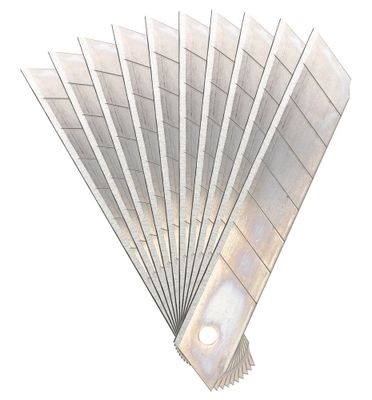 Lames de cutter cassables 18 mm par 10 FISCHER DAREX