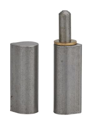 Paumelle à souder hauteur 80 mm avec bague laiton THIRARD