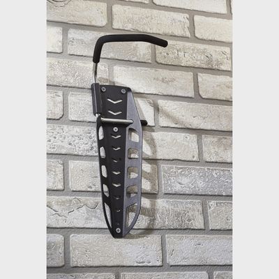 Crochet vélo bloque pneu avec système antivol MOTTEZ