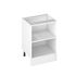 Plinthe pour meuble de cuisine Lotus blanc mat 244 x 14,6 cm OFITRES