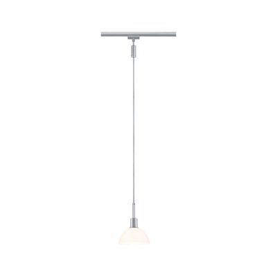 Suspension sur rail chrome mat/opale 20W E14 SARRASANI URAIL PAULMANN