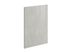 Façade dos pour meuble de cuisine Glossy metallo 01 brillant 85 x 58 cm OFITRES