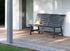Banc de jardin SQUARE aluminium graphite 150 cm, Livraison à domicile incluse - PROLOISIRS
