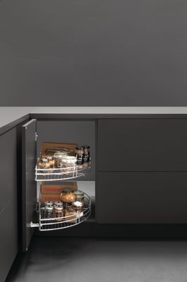 Demi lune double pour porte de 40 cm VIBO