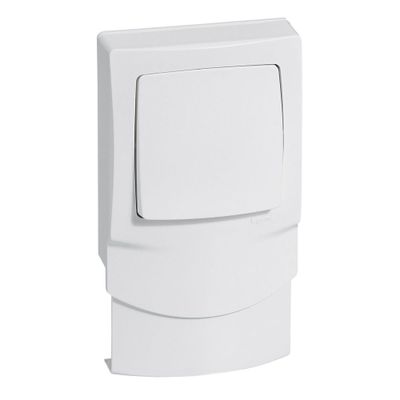 Interrupteur va-et-vient pour moulure 12,5mm Blanc - Les apparents LEGRAND
