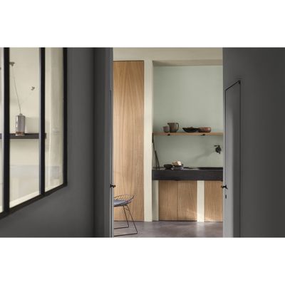 Peinture Crème de Couleur Cuisine et Bain Satin Douceur de l'Aube 0,75 L - DULUX VALENTINE