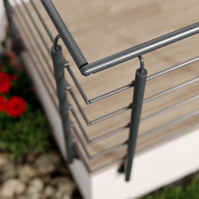 Kit angle New Rondo - Aluminium thermolaqué RAL 7016 - SOGEM