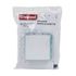 Bouton poussoir encastrable avec porte-étiquette 2 modules Blanc - Mosaic LEGRAND
