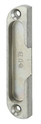 Gâche galet à encastrer réversible 85 x 18 x 9 mm pour serrure multipoint Decena, Trimatic et Europa FERCO