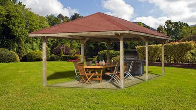 Tonnelle Carport -  651 - 365 x 120 cm Livraison gratuite domicile WEKA