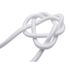 Câble électrique textile 2 x 0,75 mm² pour luminaire 3 m blanc - TIBELEC