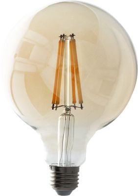 Ampoule LED Globe diamètre 125 mm ambrée 6W 720lm dimmable blanc chaud - ARLUX