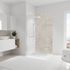 Panneau mural de douche 100x210 cm marbre greige DécoDesign Softtouch - SCHULTE