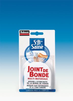 Joint de bonde Salle de Bain Saine cordon préformé 60 cm RUBSON