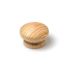 Bouton de meuble rond bois pin brut diamètre 44 mm REI
