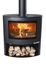 Poêle à bois sur bucher 6,5 kW ADURO 15.2 7 étoiles flammes vertes - ADURO