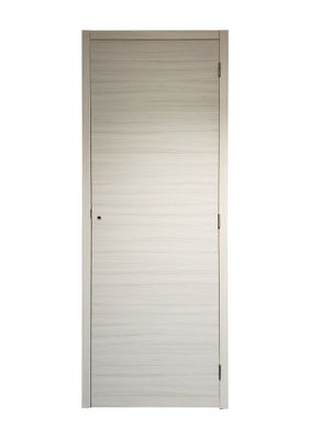 Bloc-porte postformé H.204 x l.73 cm décor mélaminé IVOIRE poussant gauche - SMIS