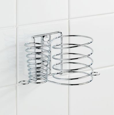 Porte sèche-cheveux + porte fer à lisser WENKO