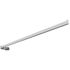 Tringle portière universelle recoupable en métal de 1.20 m Finition Argent - MOBOIS