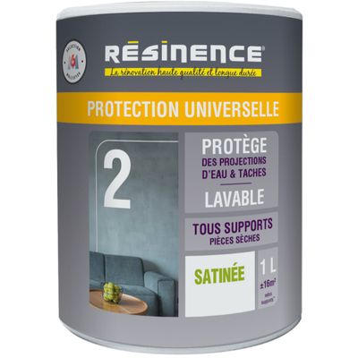 Résine de protection universelle satin 1 L - RESINENCE