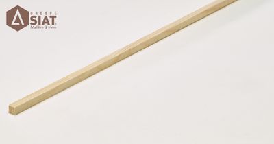 Tasseaux sapin 1er choix raboté non traité - Ép.9 x l.9 mm - L.2.00 m - GROUPE SIAT