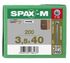 Vis mdf T-star 3,5 x 40 mm par 200 SPAX