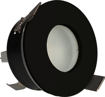 Spot LED encastrable salle de bain GU5.3 IP65 12V Noir - Amber ARLUX