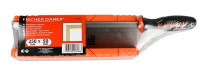 Boite à onglet en polystyrène 250 mm + scie bi-matériaux FISCHER DAREX