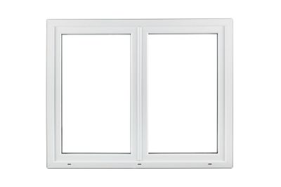 Fenêtre PVC blanc 2 vantaux H.115 x l.140 cm CLOSY